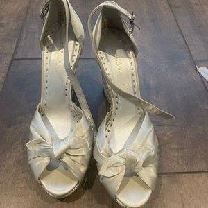 BCBG girls wedge with sequins on wedge